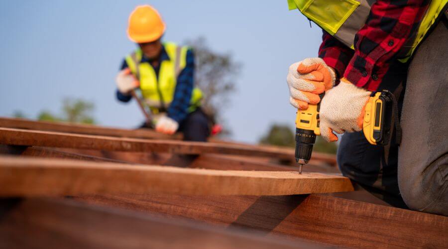 Expert tile roof repair services in Hamilton, TX